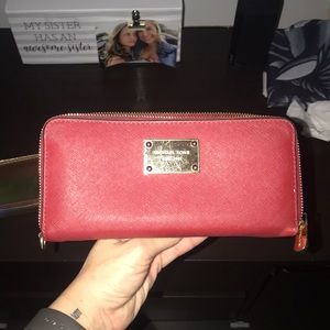 Michael Kors Red Wallet